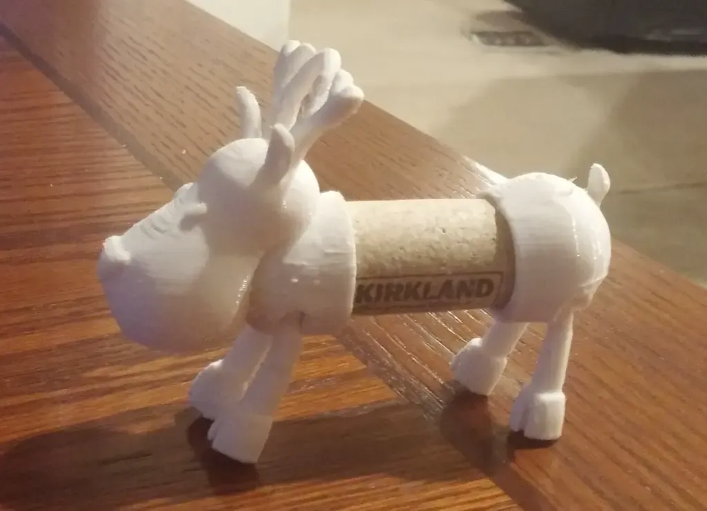 reindeer with a cork body