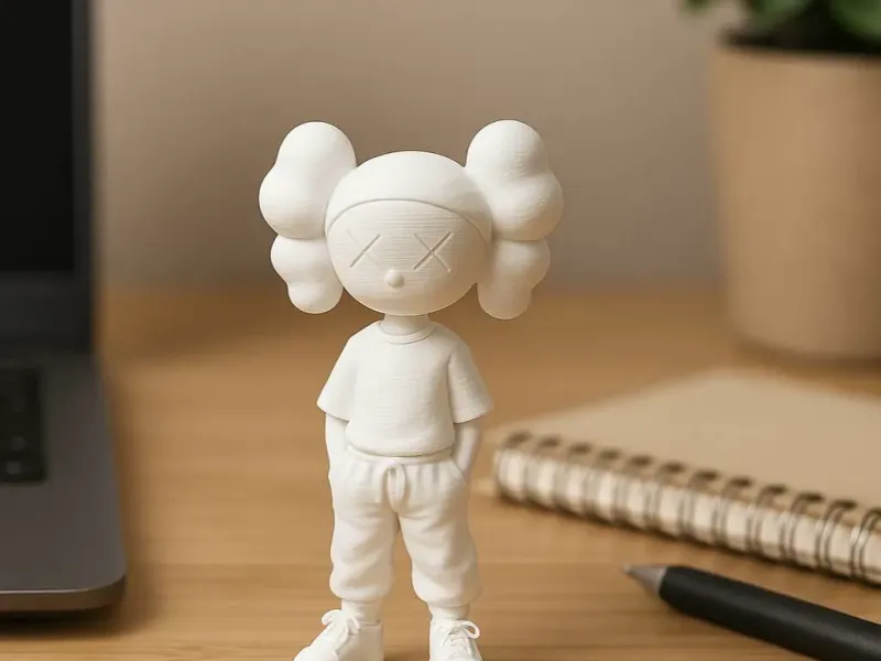 Stylized streetwear character