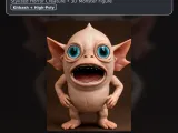 Oddball Creature Set – Fantasy Weirdlings Kitbash High-Poly-7