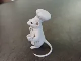 Estatueta de Camundongo Chef-7