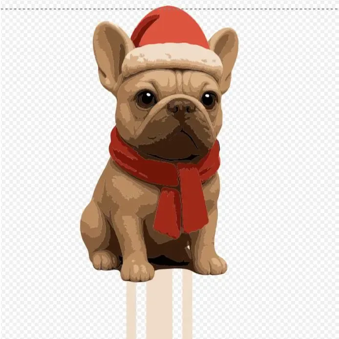 Marque page bouledogue francais
