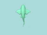 Angel Shark Mold - Silicone Maker Template-7