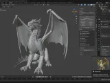 D&D Bronze Dragon Miniature-4