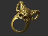 Skull King Ring 1-8