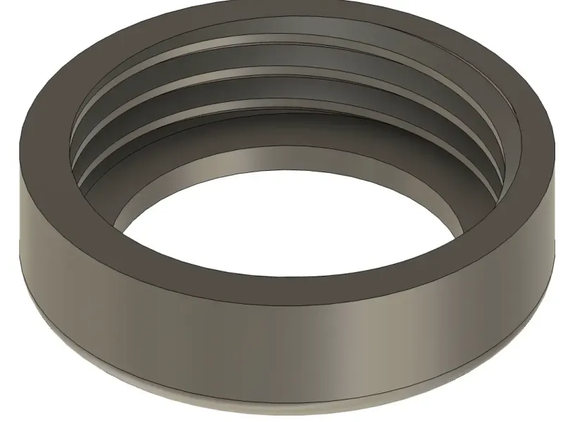 High Power Rocket 38mm Motor Retainer Nut