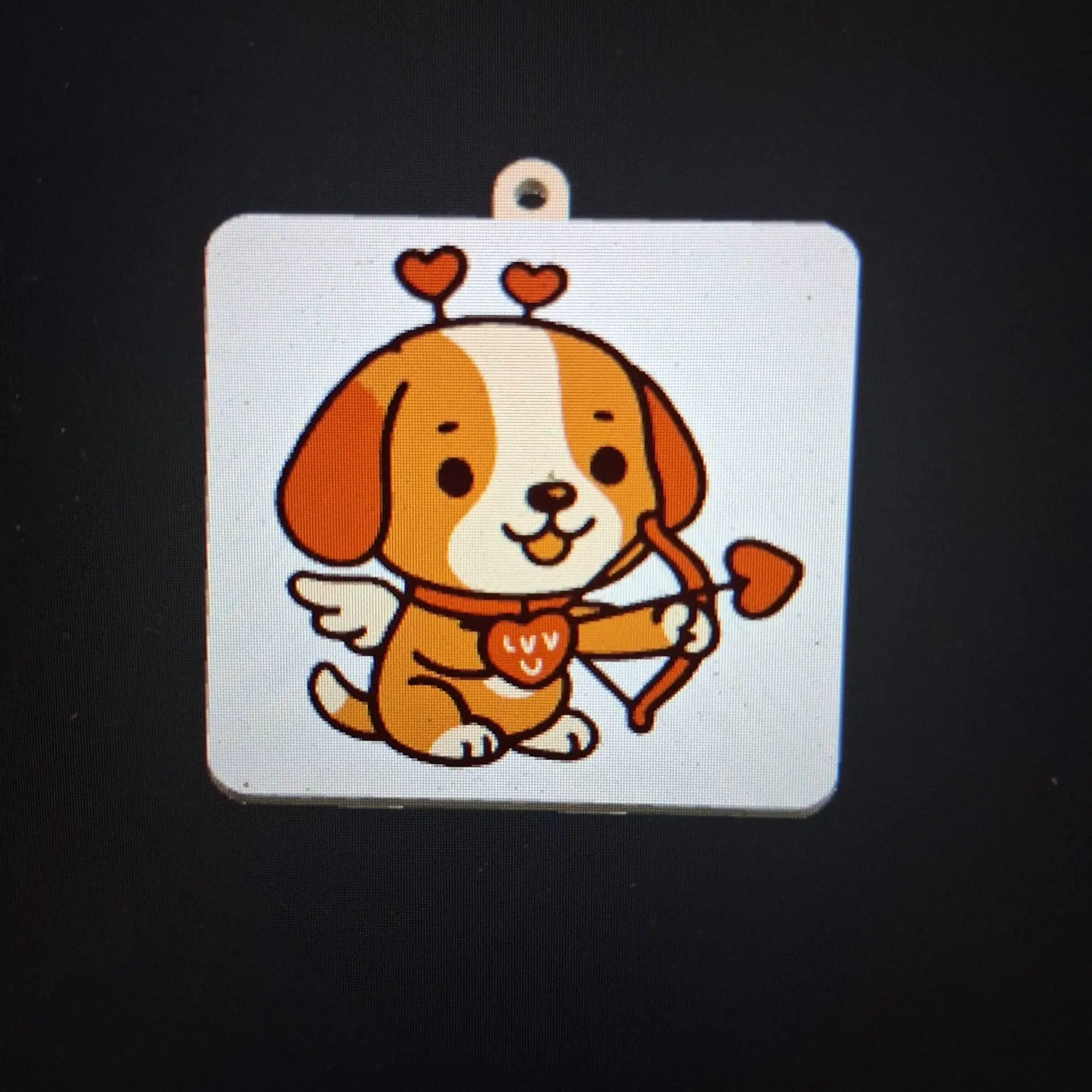 CUPID PUP key chain