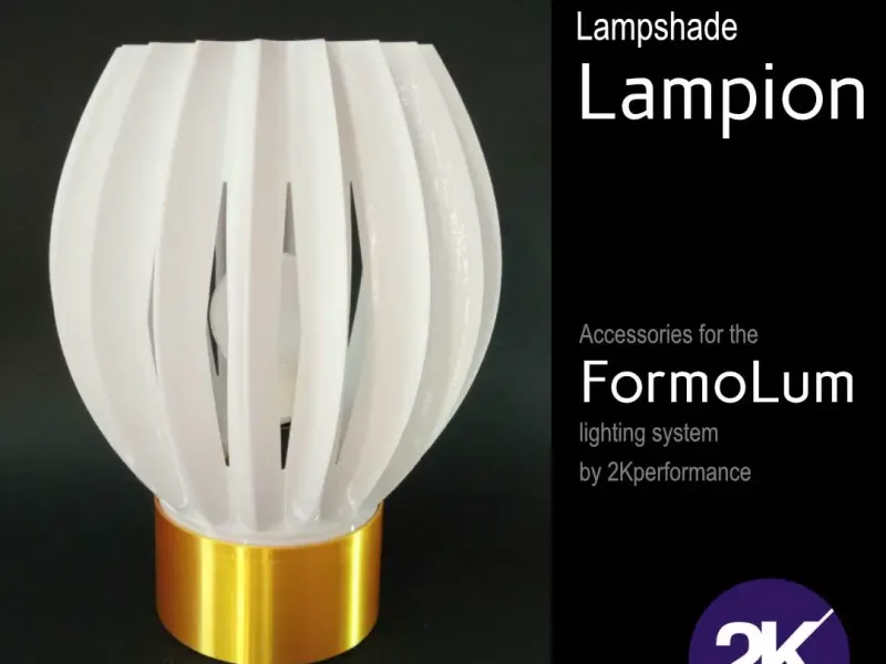 Lampenkap LAMPION voor het FormoLum-systeem