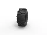 Offroad tire 12 Scale 1:25-2