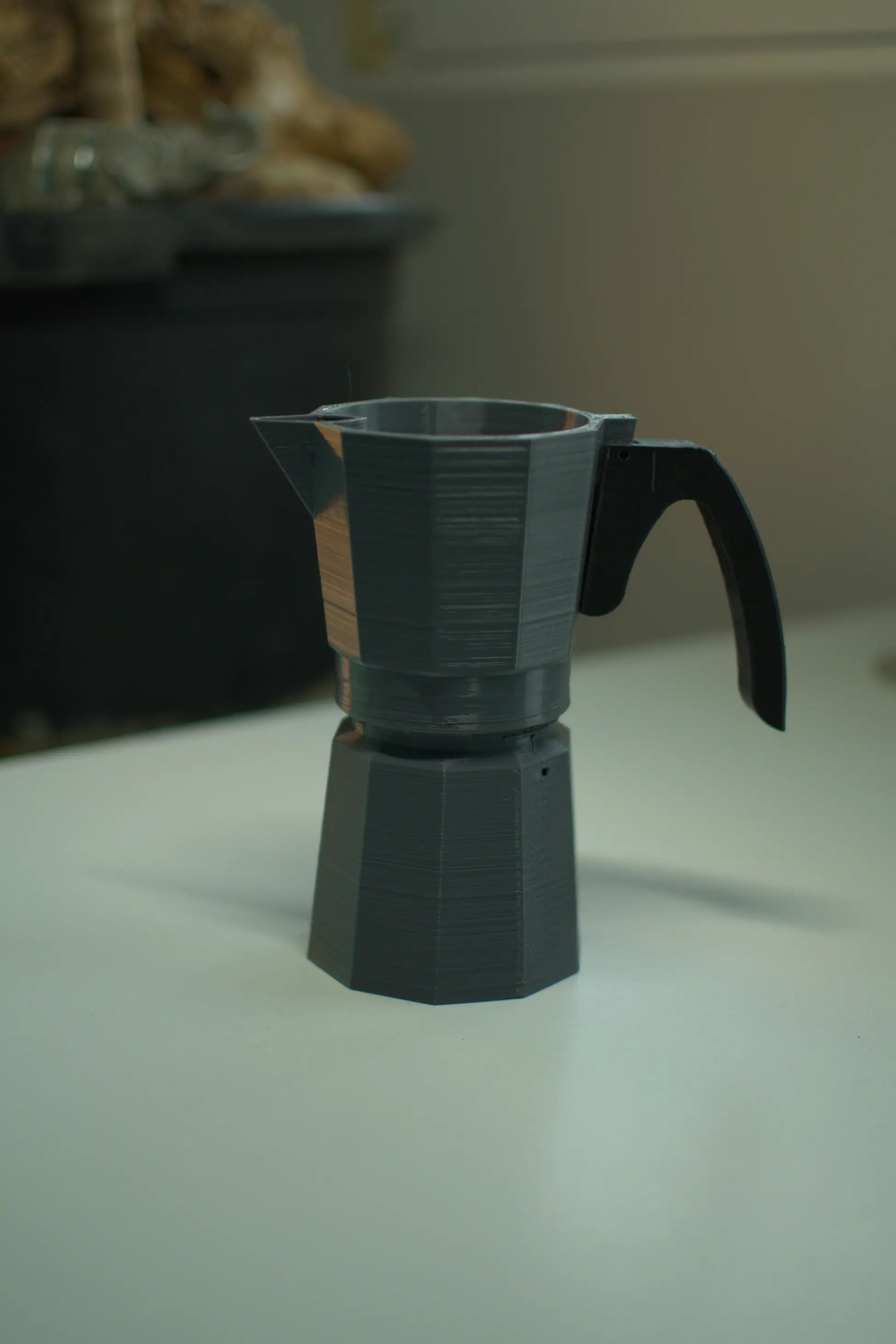 Self-watering pot coffee pot