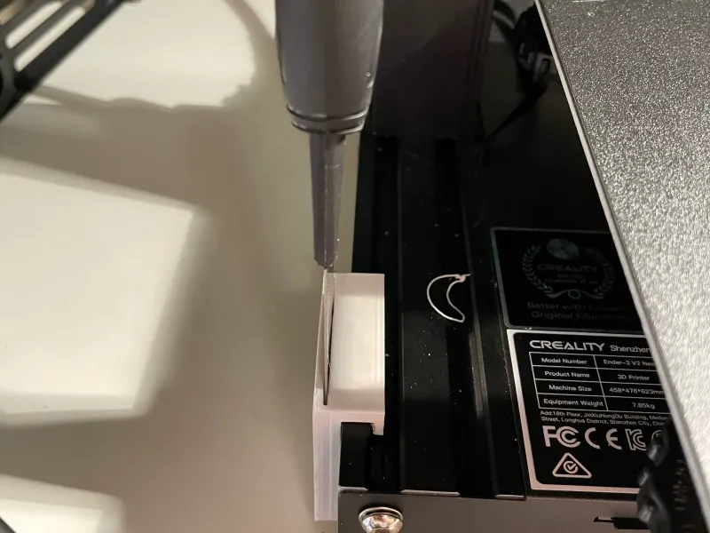 Ender 3 V2 Neo Sıyırıcı Tutucu
