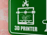3D Printer Emergency Sign - Right Arrow Down-Right-3