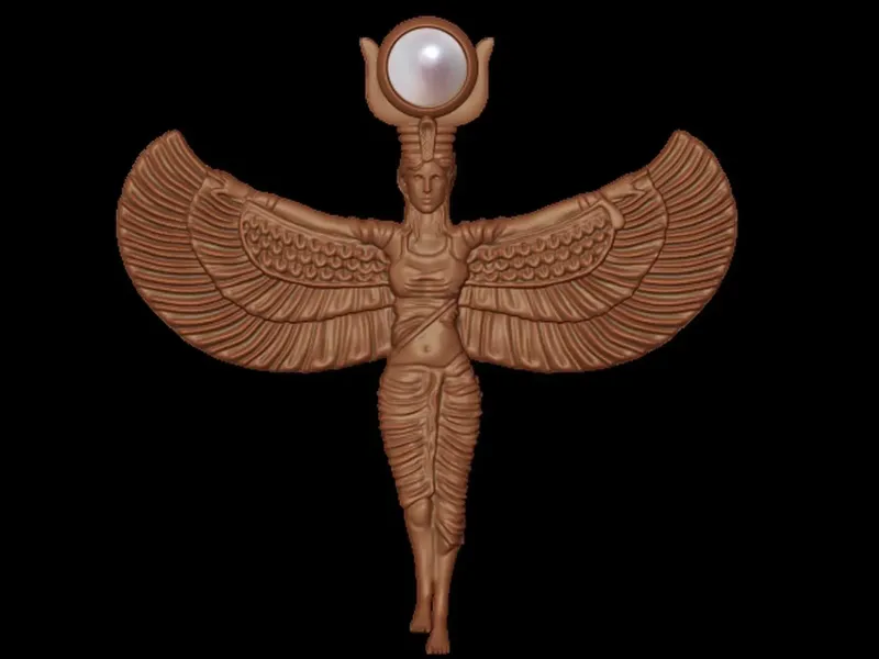 Goddess Isis Pendant
