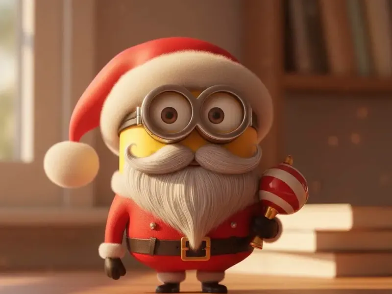 Minion Santa Claus 3D Printable Figure