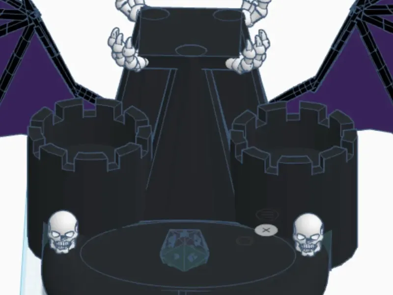 DiceAltarSkullStand