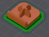 Cover for square pipe 20x20x2mm-2