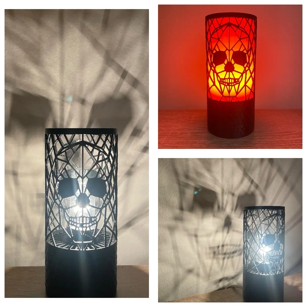 SKULL LAMP SHADER