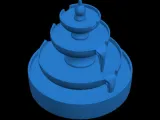 Marble style fountain model-1