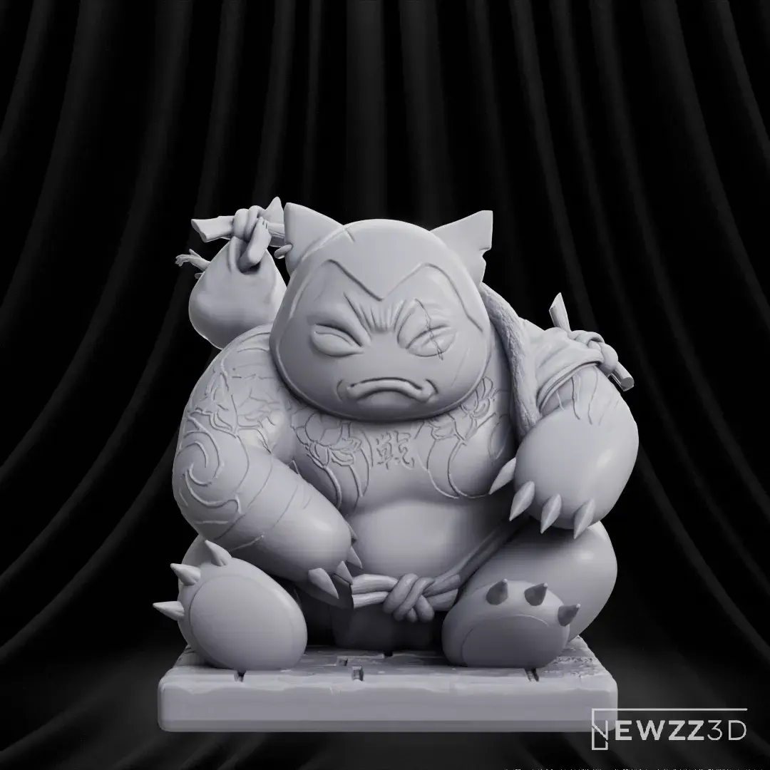 Pokemon Snorlax Yakuza