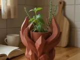 Geometric Deer Planter with-3