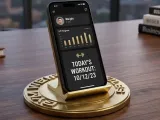 WEIGHT DISK STYLE SMARTPHONE HOLDER-0