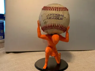Atlas baseball stand