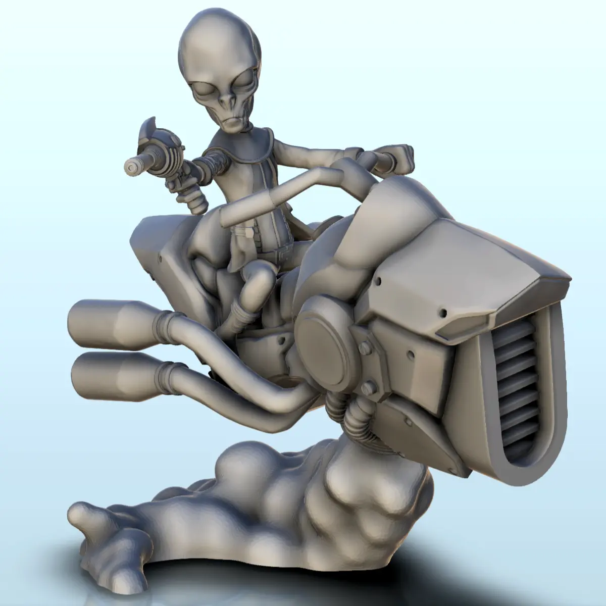 Packung mit Alien-Figuren - Miniaturen Figur Warhammer Science