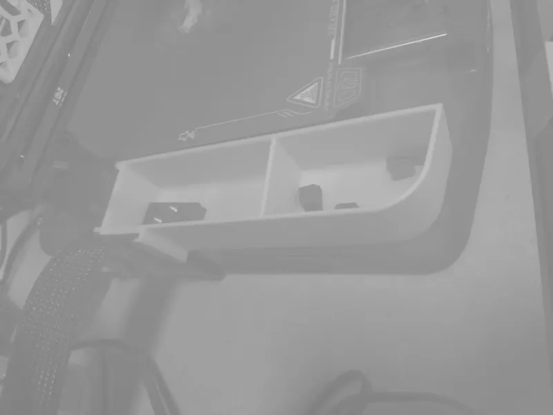 Ender 3 v3 SE用サイド収納トレイと蓋