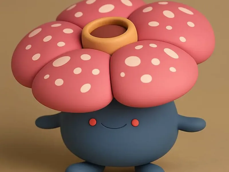 Vileplume Pokemon Chibi