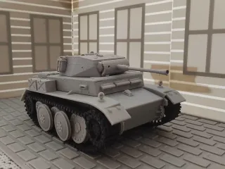 Panzer II Ausf. L "Luchs" VK 13.03 (1:35 size)