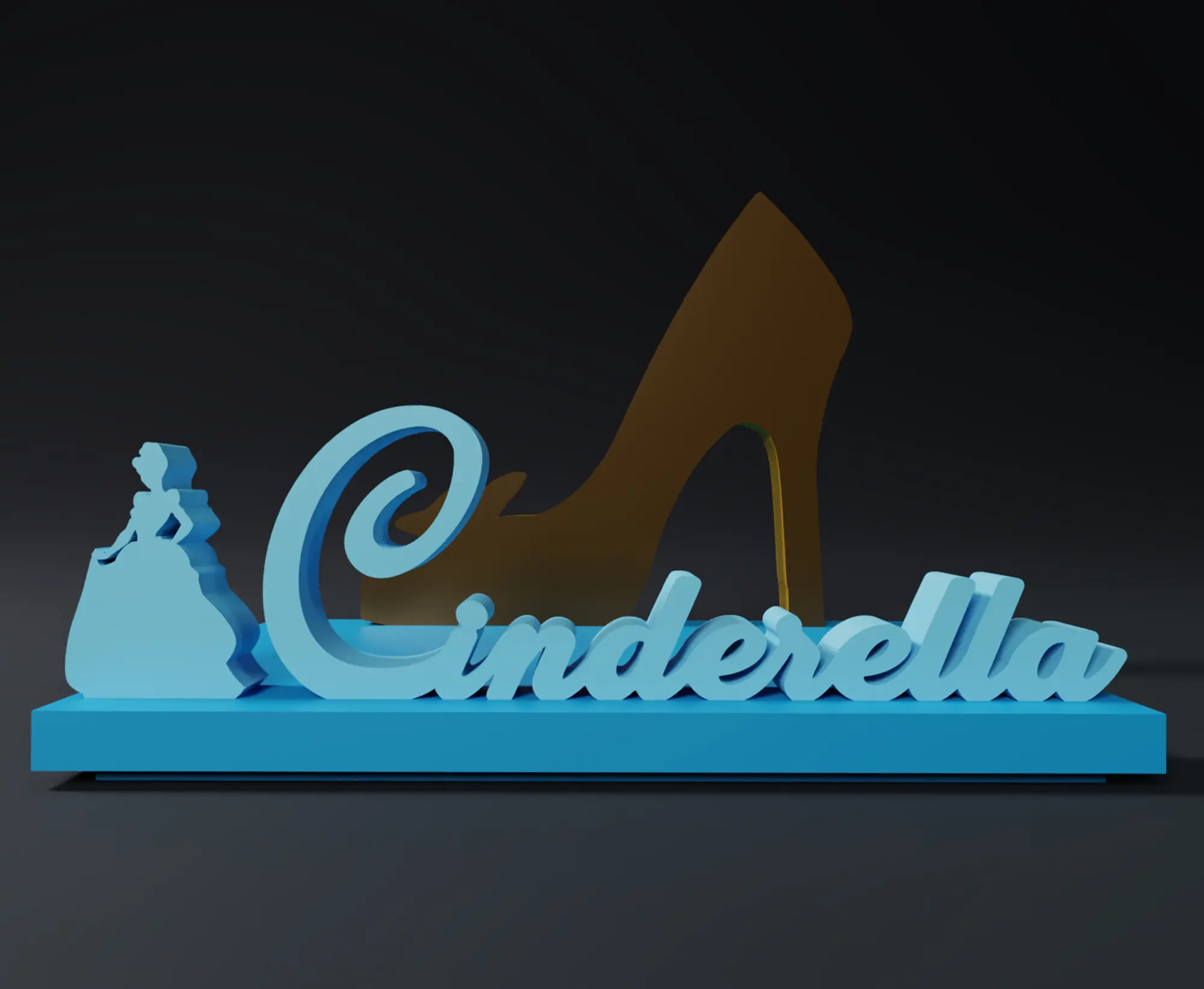 DISNEY PRINCESS CINDERELLA BOX - SHOE VERSION