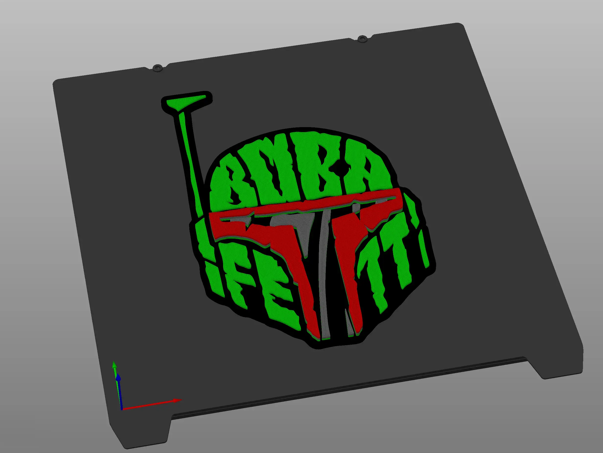 Boba Fett Wall Art (Original byJF-699)