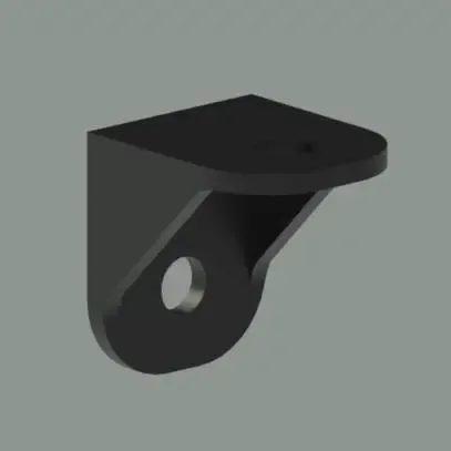 Corner Brace for Shelves - 3/4" x 3/4" x 5/8"