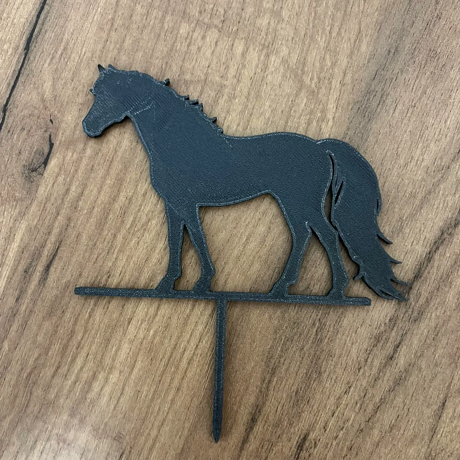 Horse cake topper