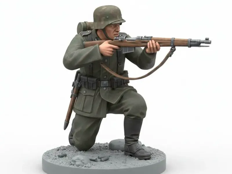 World War miniature figures