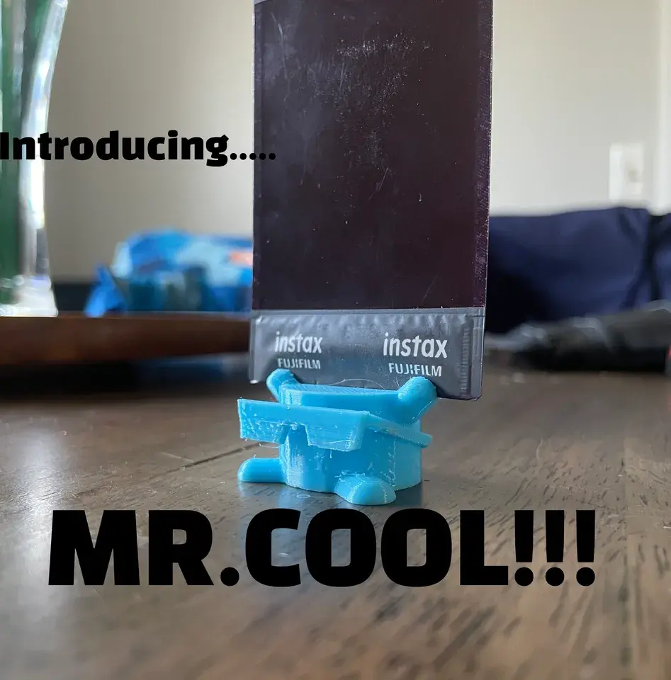 Mr. Cool - Your picture holding companion!