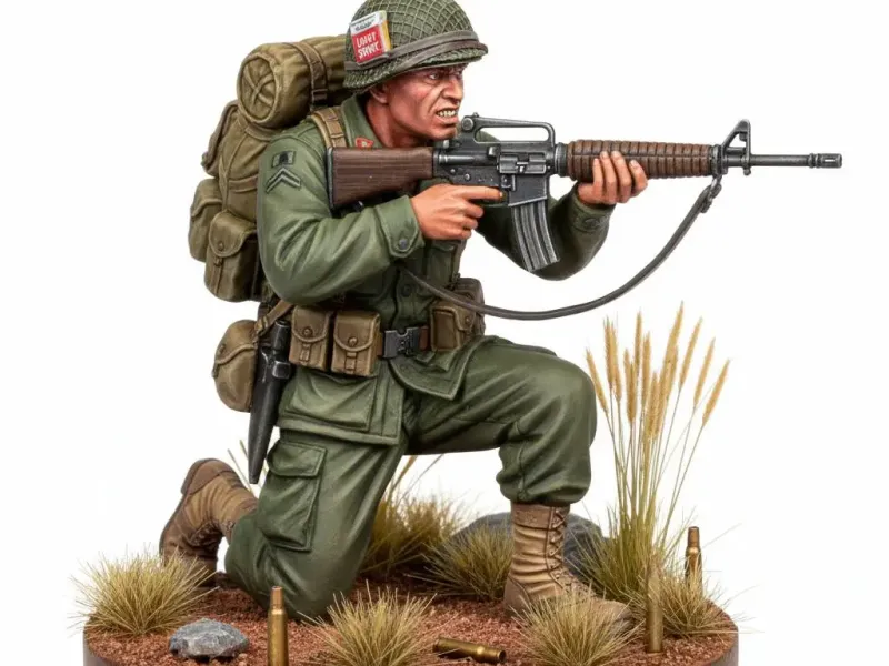 World War miniature figures