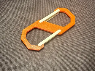 Dual Lock Carabiner – Fully 3D Printed