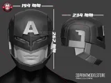 Hail Hydra Kaptan Amerika Kask Marvel Cosplay Cadılar Bayramı-5