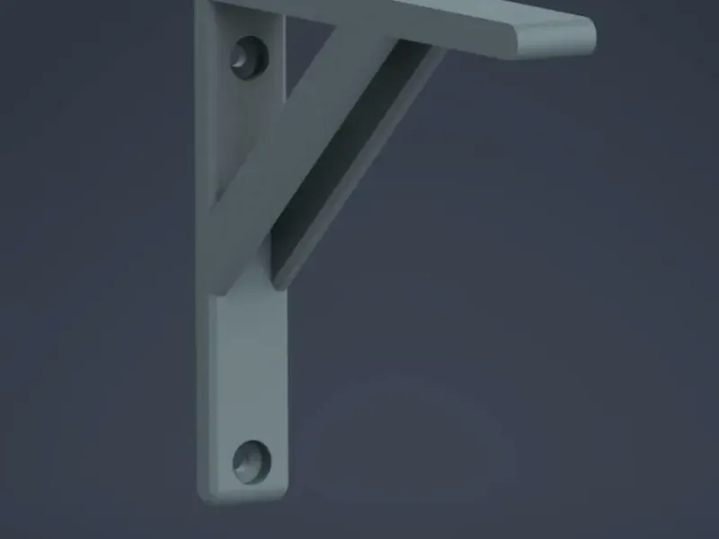 Shelf support bracket