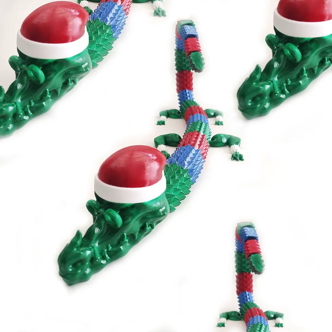 CUSTOMIZABLE CHRISTMAS DRAGON