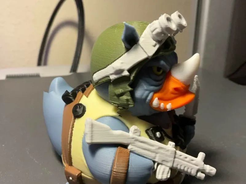 Rubber Duck - Rocksteady and Bebop - 3D Print
