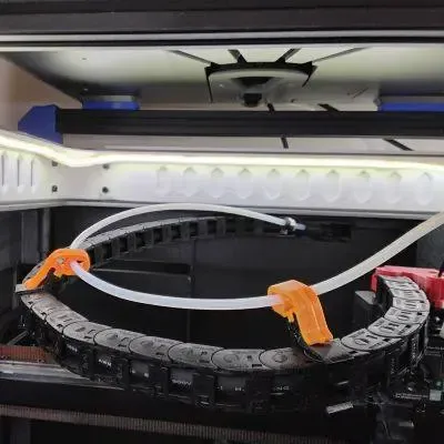K2 Plus Filament Tube Holder to Cable/Chain