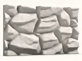 Stacked Fieldstone Retaining Wall-0