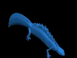 Crested newt (тритон гребенчатый)-1