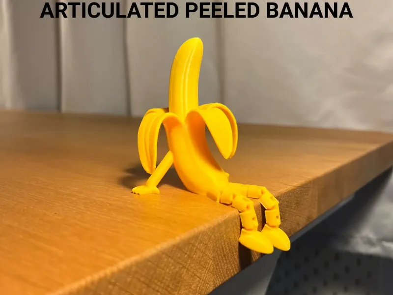 Articulated Peeled Banana Buddy
