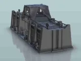 Post-apocalyptic Outpost - sci-fi science fiction future 40k-2