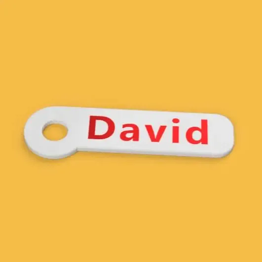 David Name Tag