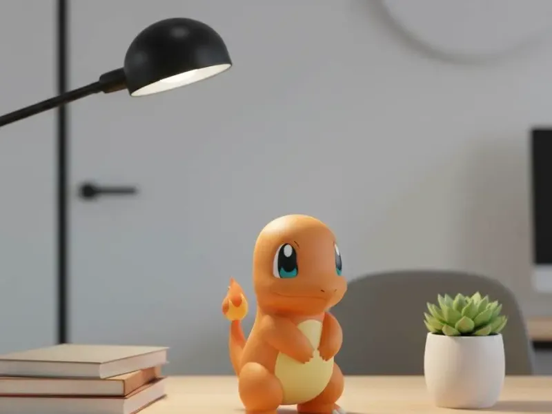 🔥 Charmander Collectible Figure STL - The Original Fire Sta