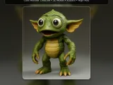 Fantasy Toy Character Collection Kitbash High-Poly 3D Model-7