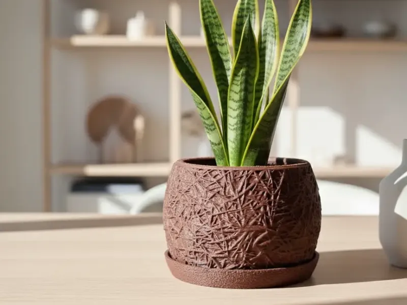 The Straw Planter - Botany Chic - Home Decor